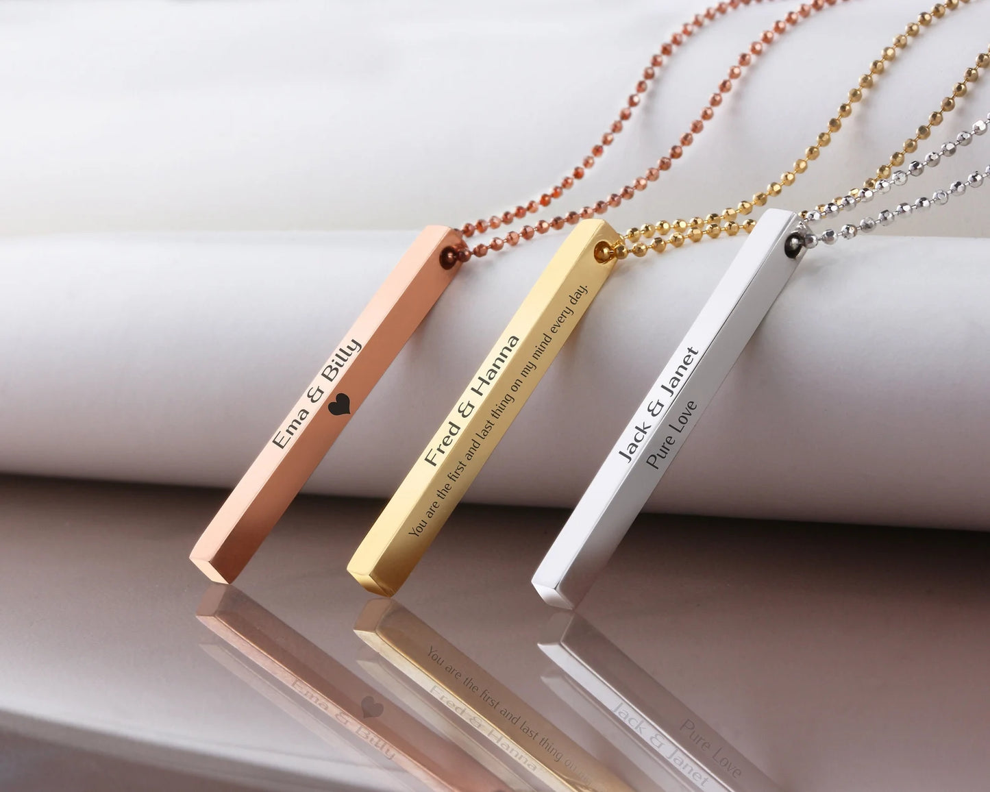 Solid bar Necklace